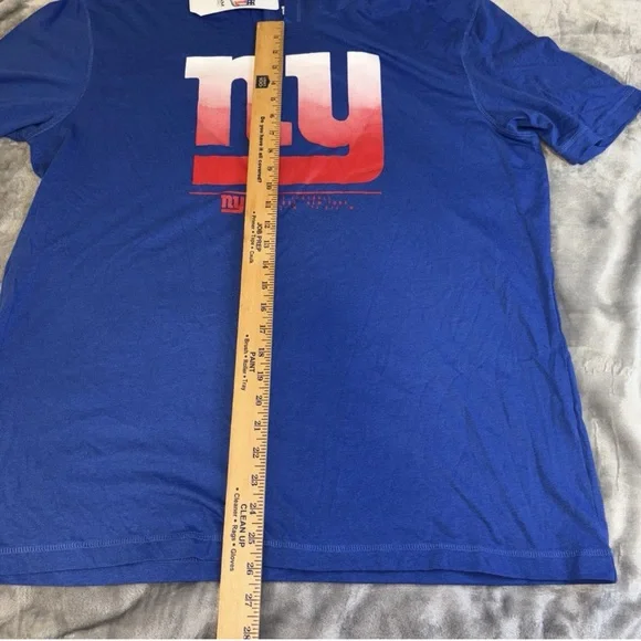 Blue NY Graphic Hoodie T-Shirt - Picture 3 of 10